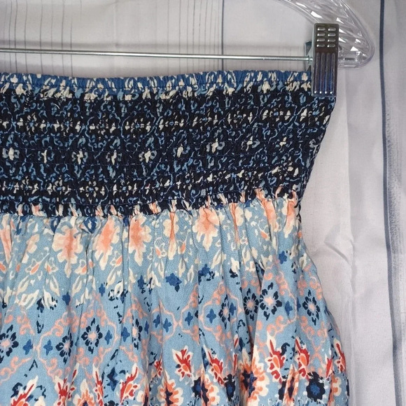 Hollister floral boho mini  pull on skirt - Picture 7 of 8